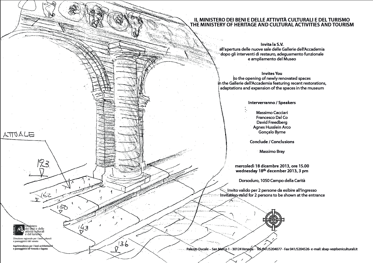 Inaugurazione delle nuove sale delle Gallerie dell'Accademia