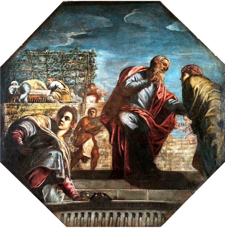 J. Tintoretto, Il ritorno del figliol prodigo