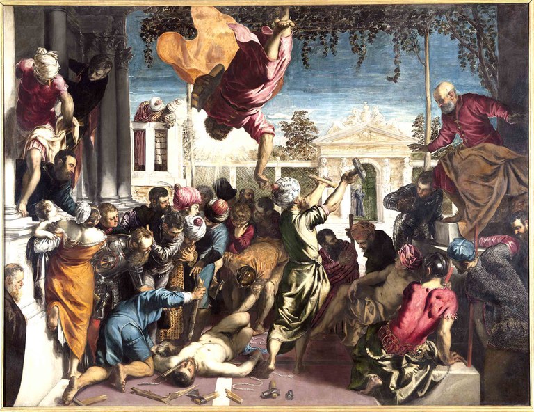 J. Tintoretto, San Marco libera uno schiavo  