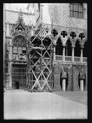 Protezione di Palazzo Ducale durante la Prima guerra Mondiale