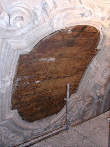 Struttura lignea preesistente