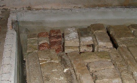 Vasca lavaggio pavimento in cotto