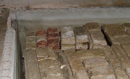 Vasca lavaggio pavimento in cotto