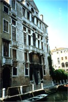 Palazzo Soranzo Cappello, la facciata su Rio Marin