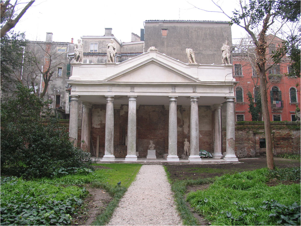 Aree verdi del Palazzo dopo il restauro