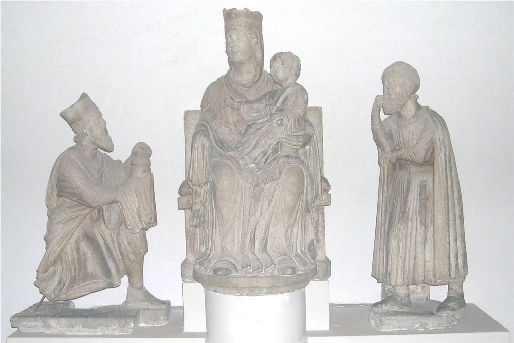 Adorazione dei Magi prima del restauro