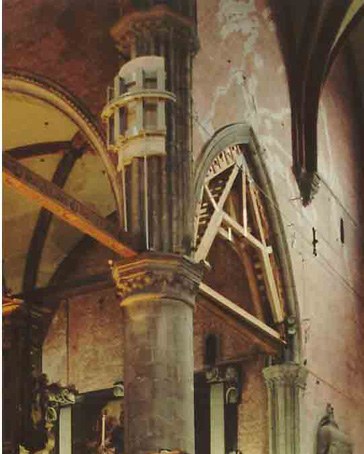 Messa in sicurezza della colonna centrale