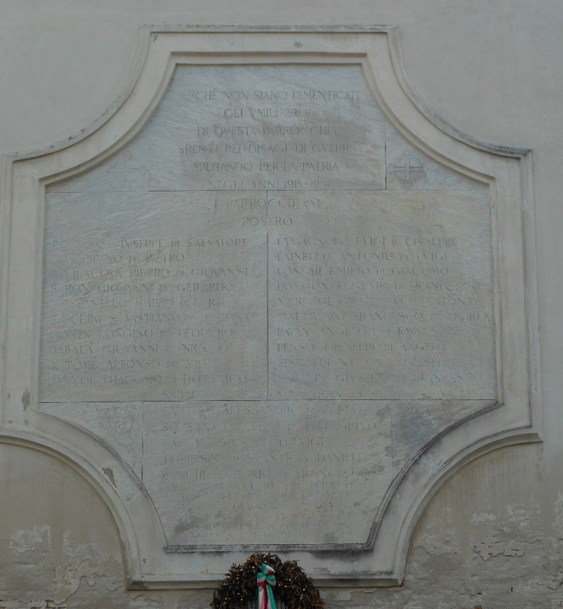 2. Chiesa dell'Angelo Raffaele, lapide commemorativa