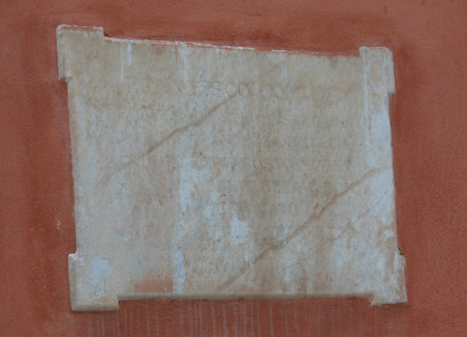 Casa Vivanti, lapide commemorativa