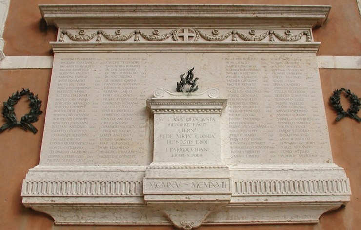 Archivio di Stato, lapide commemorativa