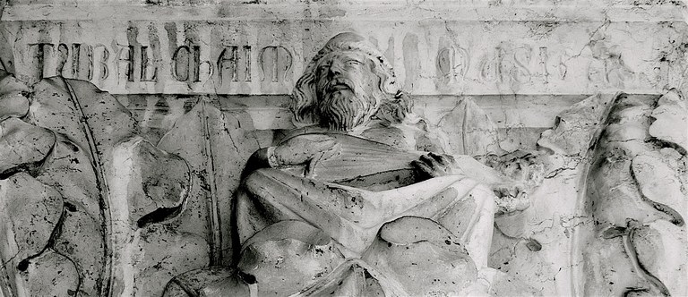 Tubalcain capitello di Palazzo Ducale